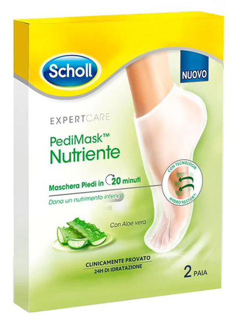 SCHOLL PEDIMASK ALOE VERA 2 PEZZI - Farmacia De Pasquale