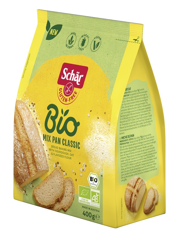 SCHAR BIO MIX PAN CLASSIC 400 G - Farmacia De Pasquale