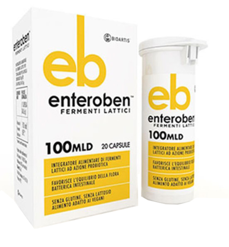 ENTEROBEN 100MLD 20 CAPSULE VEGETALI - Farmacia De Pasquale