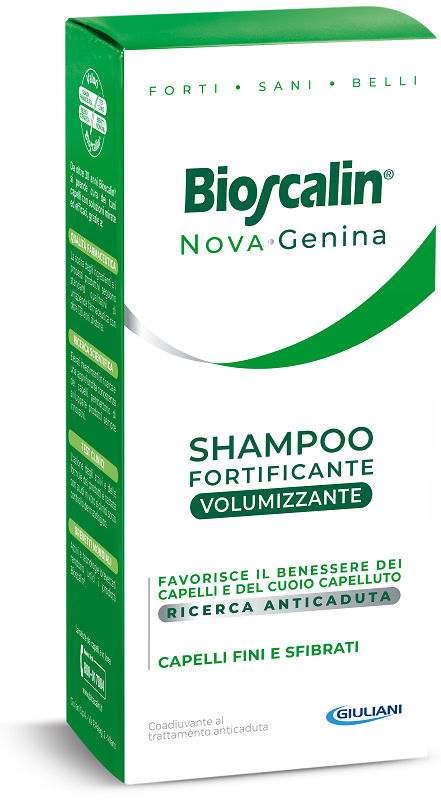 BIOSCALIN NOVA GENINA SHAMPOO FORTIFICANTE VOLUMIZZANTE 200 ML - Farmacia De Pasquale
