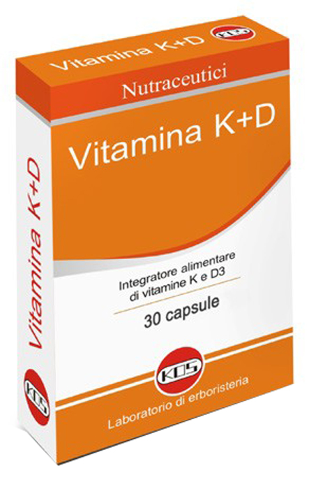 VITAMINA K+D VEGETALE 30 CAPSULE - Farmacia De Pasquale