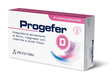 PROGEFER D 30 COMPRESSE GASTROPROTETTE - Farmacia De Pasquale