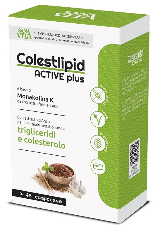 SANAVITA COLESTLIPID PLUS 45 COMPRESSE - Farmacia De Pasquale