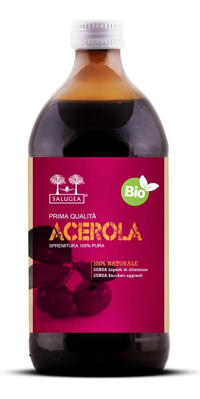 SALUGEA SUCCO ACEROLA BIO 500 ML - Farmacia De Pasquale