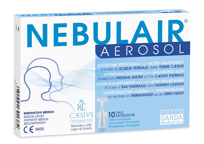 NEBULAIR AEROSOL SOLUZIONE IPERTONICA 10 FIALE MONODOSE 3 ML ACQTERM - Farmacia De Pasquale