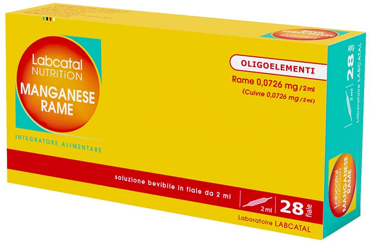 LABCATAL NUTRITION MANGANESE/RAME 28 FIALE 2 ML - Farmacia De Pasquale