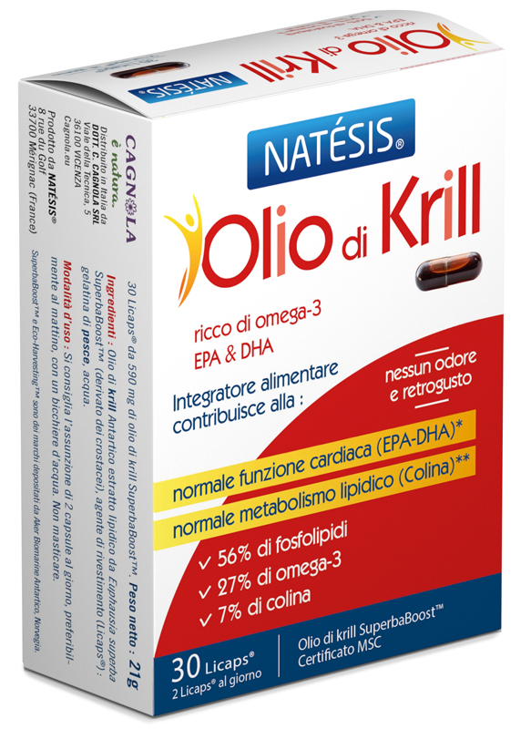 OLIO DI KRILL 30 CAPSULE - Farmacia De Pasquale