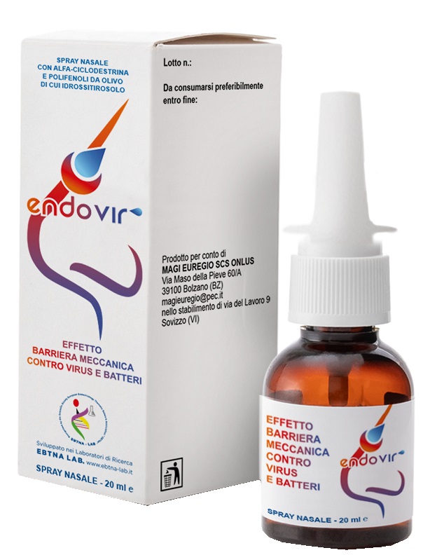 ENDOVIR SPRAY NASALE 20 ML - Farmacia De Pasquale