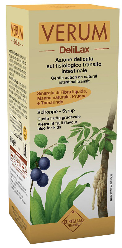 VERUM DELILAX SCIROPPO 216 G - Farmacia De Pasquale