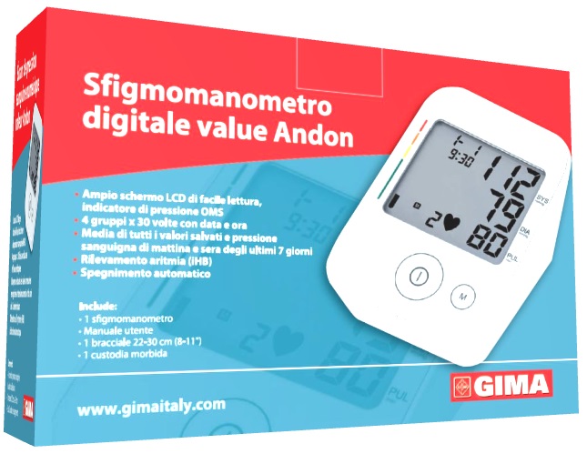 MISURATORE PRESSIONE ANDON - Farmacia De Pasquale
