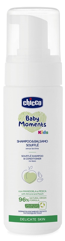 CHICCO BABY MOMENTS SHAMPOO BALSAMO KIDS 150 ML - Farmacia De Pasquale