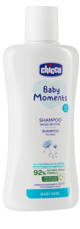 CHICCO BABY MOMENTS SHAMPOO SENZA LACRIME 200 ML - Farmacia De Pasquale
