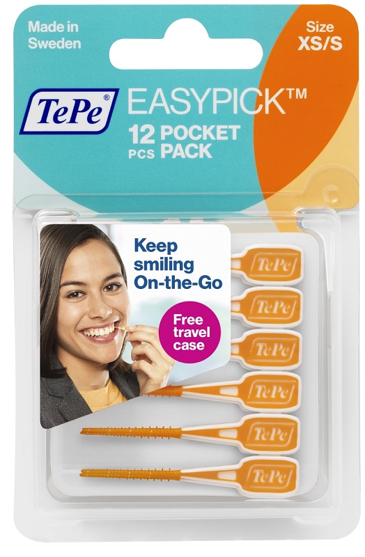 TEPE EASYPICK XS/S ARANCIONE 12 PEZZI - Farmacia De Pasquale
