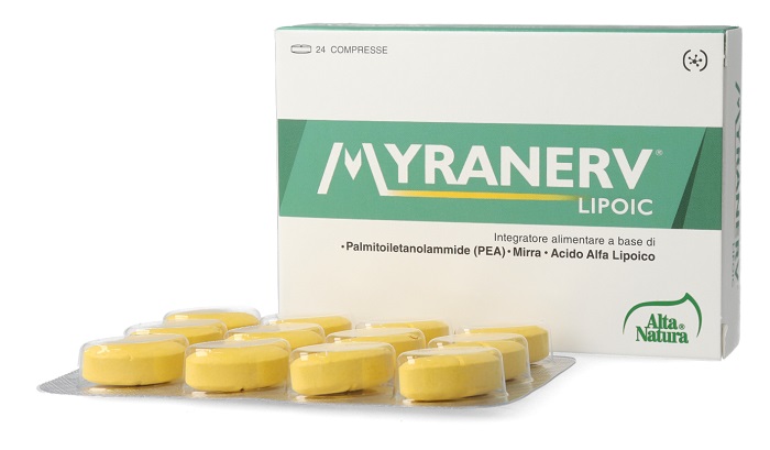 MYRANERV LIPOIC 24 COMPRESSE - Farmacia De Pasquale