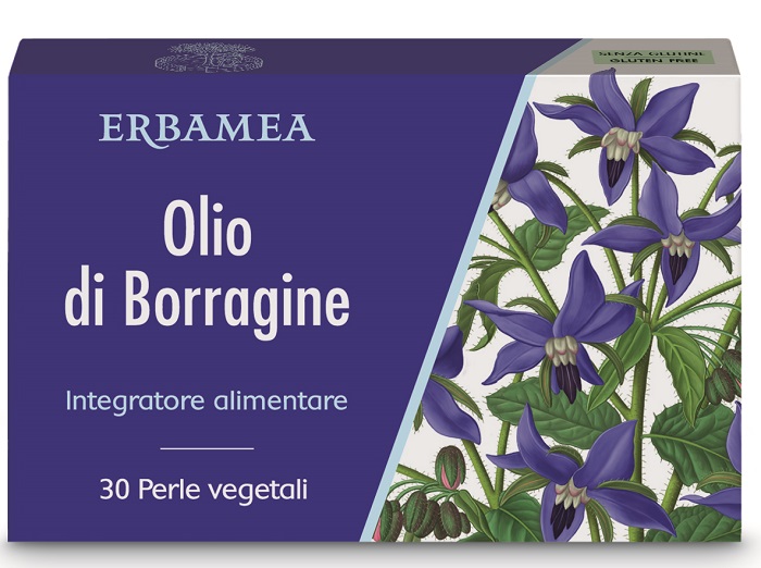 OLIO DI BORRAGINE 30 PERLE VEGETALI - Farmacia De Pasquale