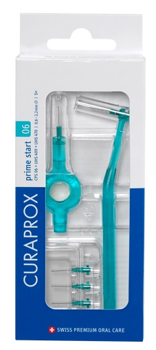 CURAPROX CPS 06 SCOVOLINO PRIME START 06 TURQUOISE 5 PEZZI - Farmacia De Pasquale