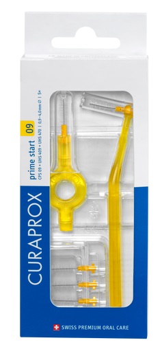 CURAPROX CPS 09 SCOVOLINO PRIME START 09 YELLOW 5 PEZZI - Farmacia De Pasquale
