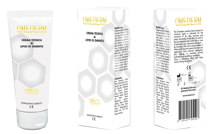 OMEDERM CREMA TECNICA AI LIPIDI DI OMENTO 100 ML - Farmacia De Pasquale