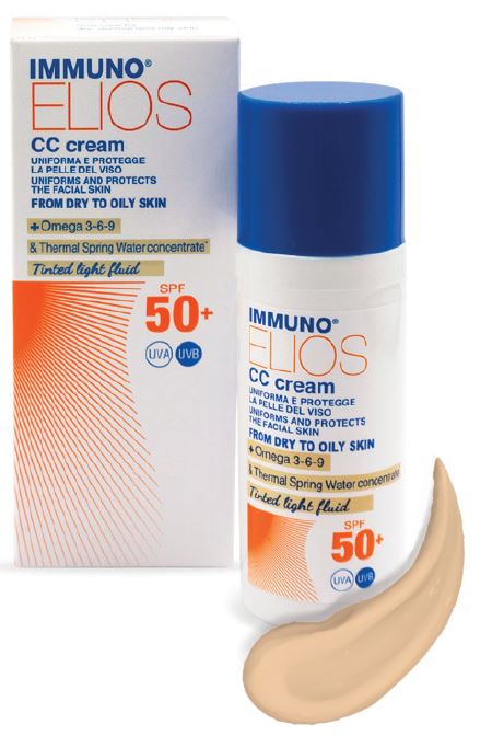 IMMUNO ELIOS CC CREAM SPF50+ TINTED LIGHT 40 ML - Farmacia De Pasquale