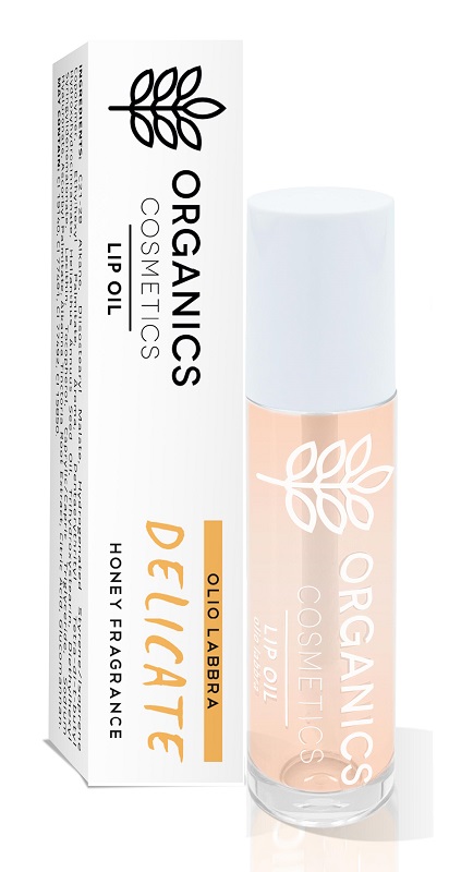ORGANICS COSMETICS LIP OIL DELICATE HONEY 3,5 ML - Farmacia De Pasquale
