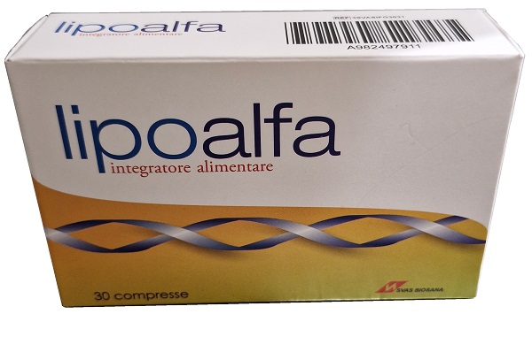 LIPOALFA 30 COMPRESSE - Farmacia De Pasquale