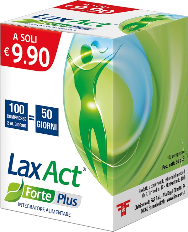 LAX ACT FORTE PLUS 100 COMPRESSE - Farmacia De Pasquale