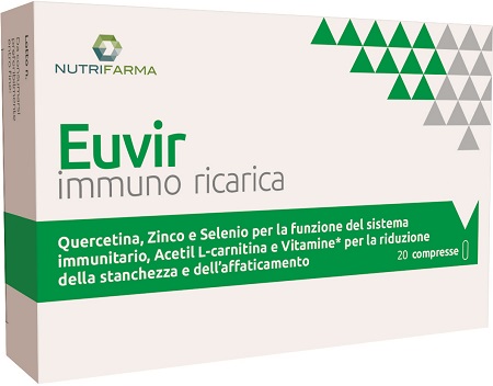 EUVIR IMMUNO RICARICA 20 COMPRESSE - Farmacia De Pasquale