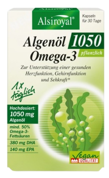 ALSIROYAL ALGENOL OMEGA 3 VEGETALE 30 CAPSULE - Farmacia De Pasquale