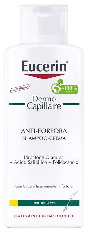 EUCERIN SHAMPOO CREMA ANTIFORFORA SECCA 250 ML - Farmacia De Pasquale