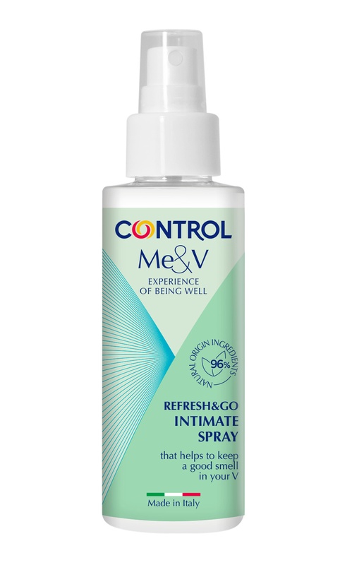 CONTROL ME&V REFRESH&GO INTIMATE SPRAY 100 ML - Farmacia De Pasquale