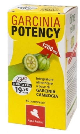 GARCINIA POTENCY 1200 DIMA YELLOW 60 COMPRESSE NO SCONTO - Farmacia De Pasquale