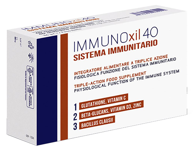 IMMUNOXIL 40 SISTEMA IMMUNITARIO 40 COMPRESSE MASTICABILI - Farmacia De Pasquale