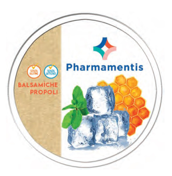 PHARMAMENTIS CARAMELLE BALSAMICHE PROPOLI 50 G - Farmacia De Pasquale