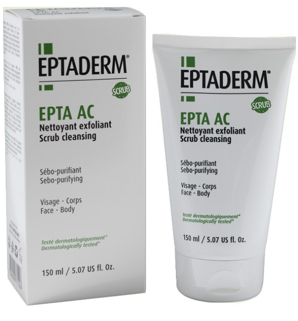 EPTA AC DETERGENTE SCRUB 150 ML - Farmacia De Pasquale