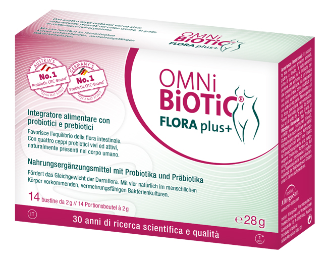 OMNI BIOTIC FLORA PLUS+ 14 BUSTINE DA 2 G - Farmacia De Pasquale