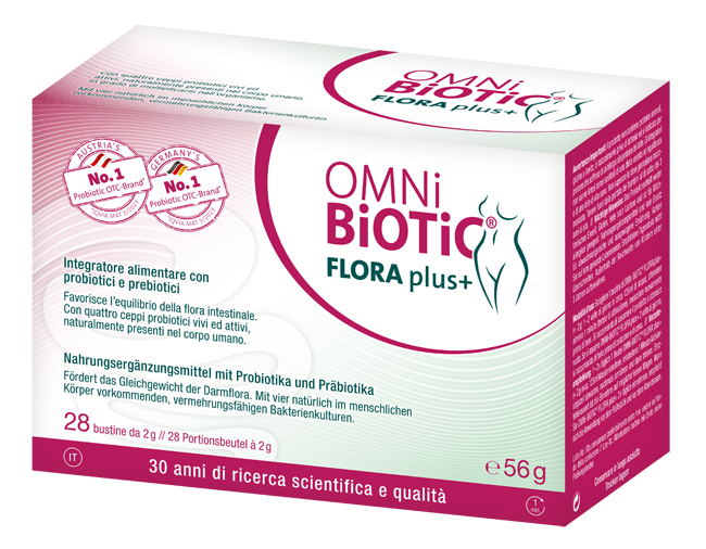 OMNI BIOTIC FLORA PLUS+ 28 BUSTINE DA 2 G - Farmacia De Pasquale