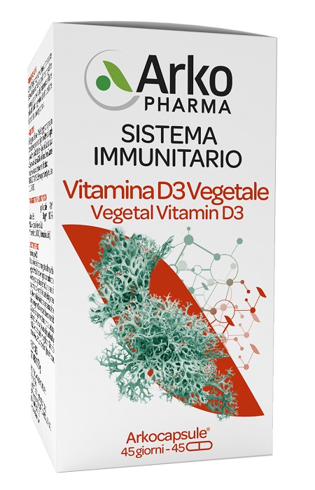 ARKOCPS VITAMINA D3 VEGETALE 45 CAPSULE - Farmacia De Pasquale