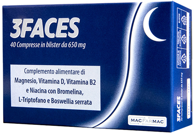 3FACES 40 COMPRESSE - Farmacia De Pasquale