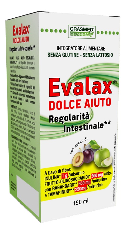 EVALAX DOLCE AIUTO REGOLARITA' INTESTINALE 150 ML - Farmacia De Pasquale