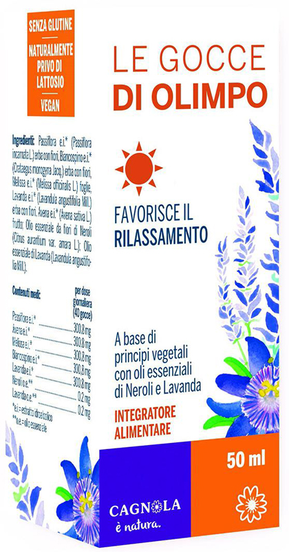 LE GOCCE DI OLIMPO FAVORISCE IL RILASSAMENTO 50 ML - Farmacia De Pasquale