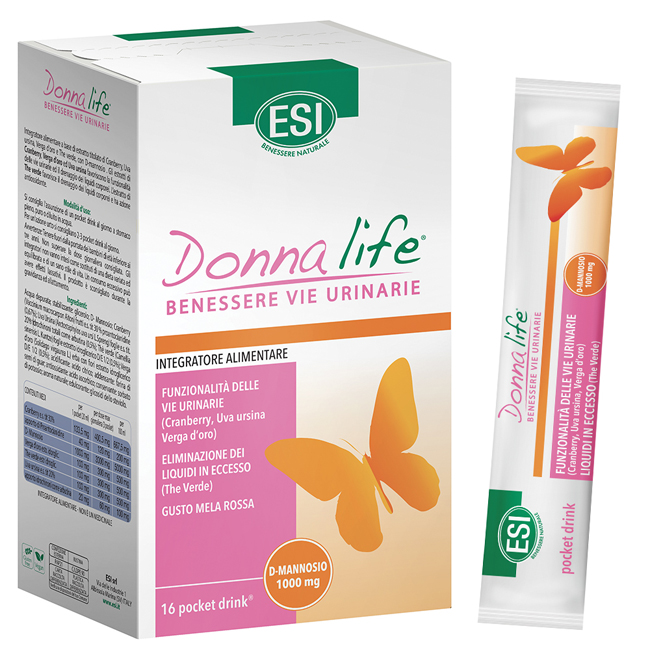 ESI DONNA LIFE VIE URINARIE 16 POCKET DRINK - Farmacia De Pasquale