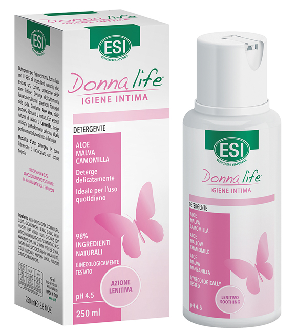 ESI DONNA LIFE DETERGENTE INTIMO LENITIVO 250 ML - Farmacia De Pasquale