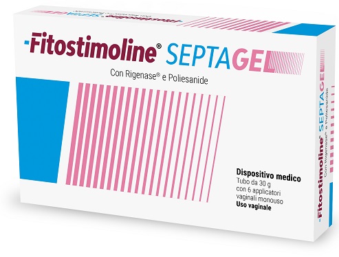 GEL VAGINALE FITOSTIMOLINE SEPTAGEL 30 G CON 6 APPLICATORI MONOUSO - Farmacia De Pasquale
