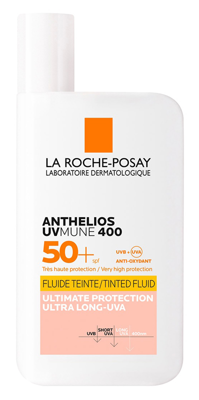 ANTHELIOS UVMUNE FLUIDO INVISIBILE SPF50+ COLORATO 50 ML - Farmacia De Pasquale