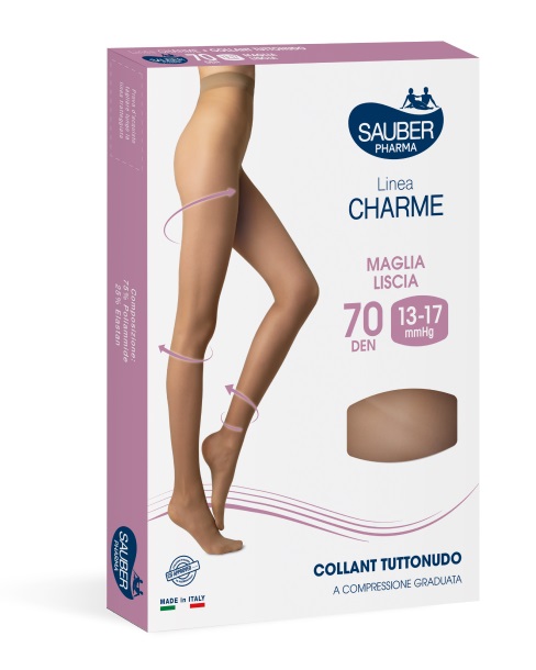 SAUBER CHARME COLLANT 70 DENARI TUTTONUDO ML MEDIO 5 - Farmacia De Pasquale