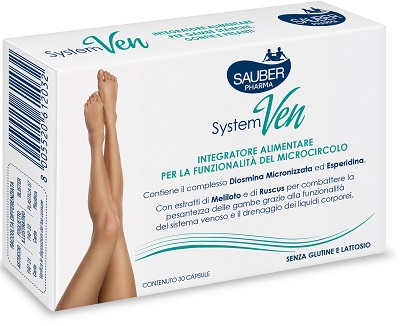 SAUBER SYSTEM VEN 30 CAPSULE - Farmacia De Pasquale