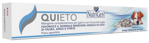QUIETO PASTA CANI/GATTI 15 ML NUTRIGEN - Farmacia De Pasquale