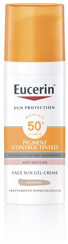EUCERIN SUN PIGMENT CONTROL TINTED SPF50+ MEDIUM 50 ML - Farmacia De Pasquale