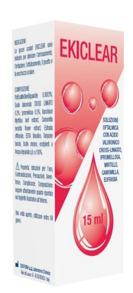EKICLEAR GOCCE OCULARI 15 ML - Farmacia De Pasquale