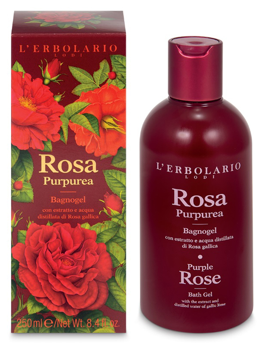 ROSA PURPUREA BAGNOGEL 250 ML - Farmacia De Pasquale